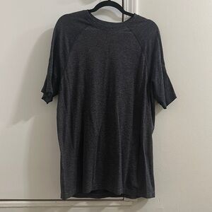 Abercrombie Heather Gray Your Personal Best (YPB) Tee - Size Large